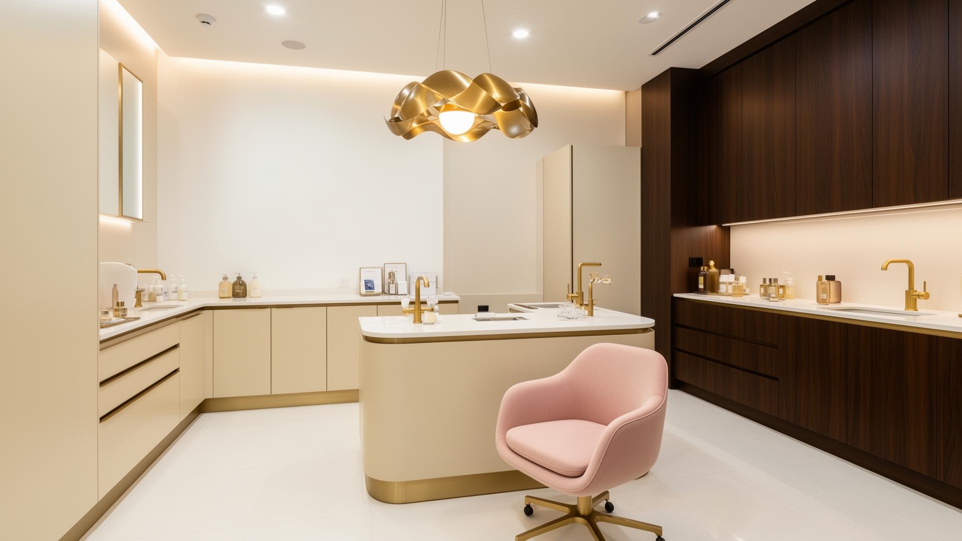 Modern luxury dental operatory